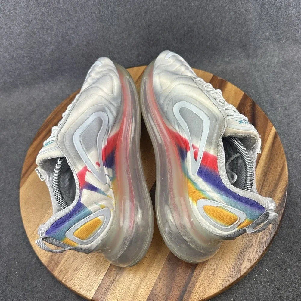 Nike Air Max 720 Pride Men's Running Shoes Grey AO2924 011 Size 12.5